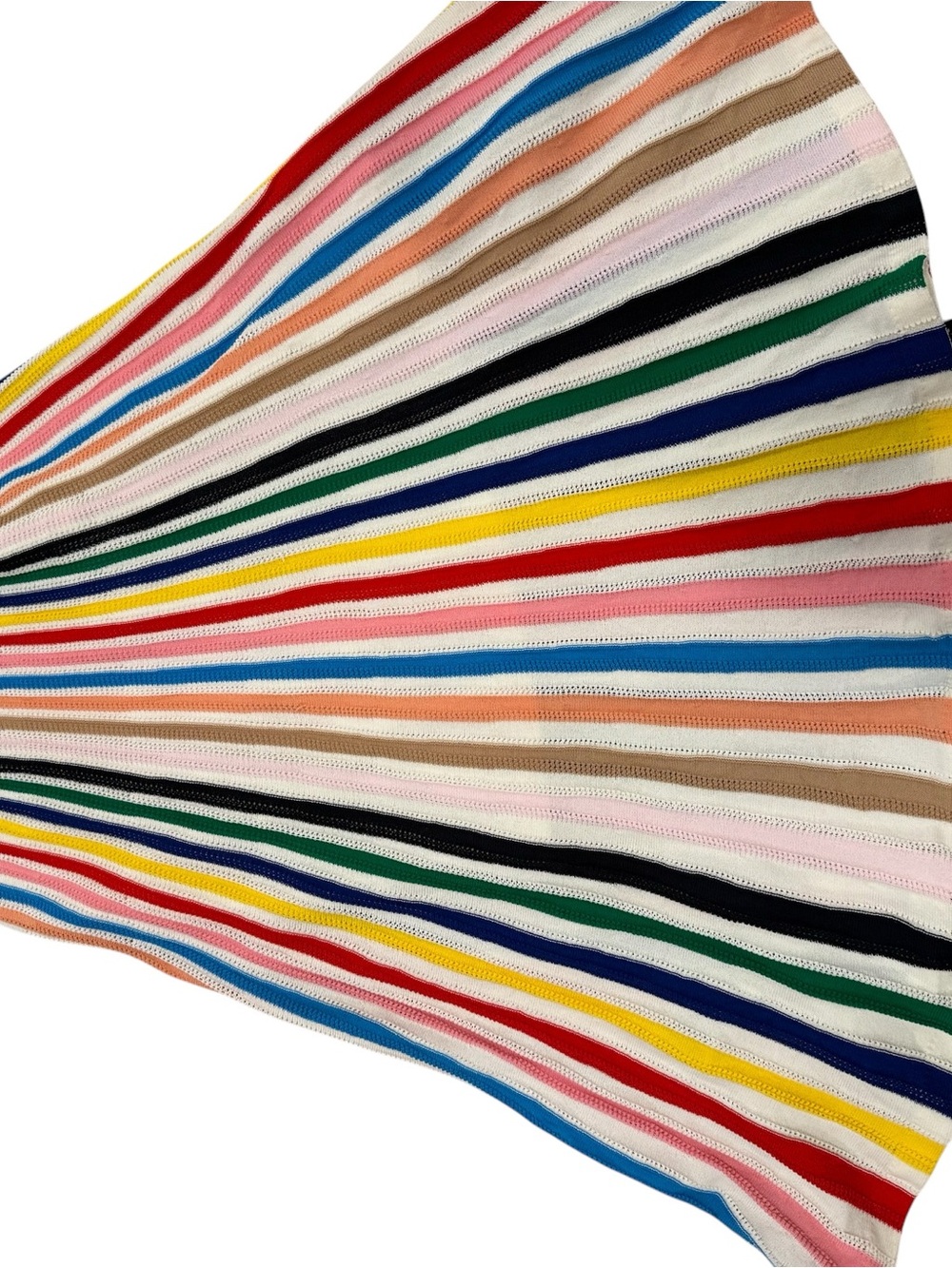 J. Crew Multicolor Vertical Stripe Midi Skirt - Picture 5 of 5